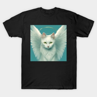 white angel cat T-Shirt